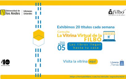Los Andes en la Vitrina Virtual de la Feria Internacional del Libro de Bogotá